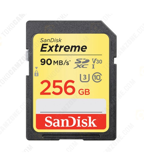 SDSDXVF - SanDisk Extreme SDXC UHS-I 90MB/s 256GB